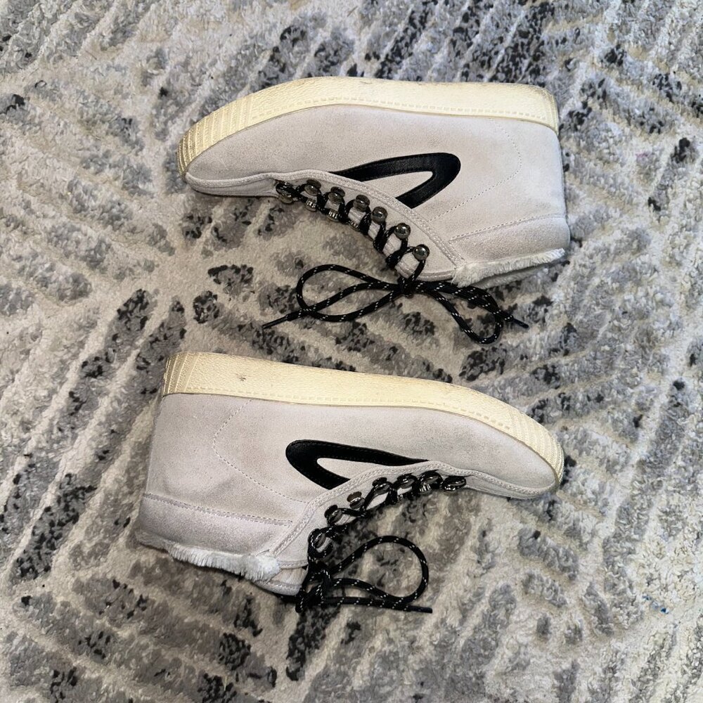 Tretorn WTNYLITE H15 Casual Sneakers Women Size 7.5 M, Icing/Black NEW 9743 - Picture 11 of 15